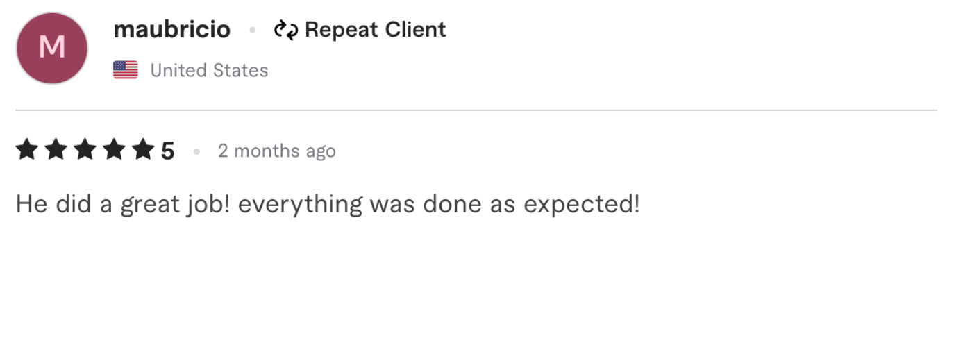 Client Review