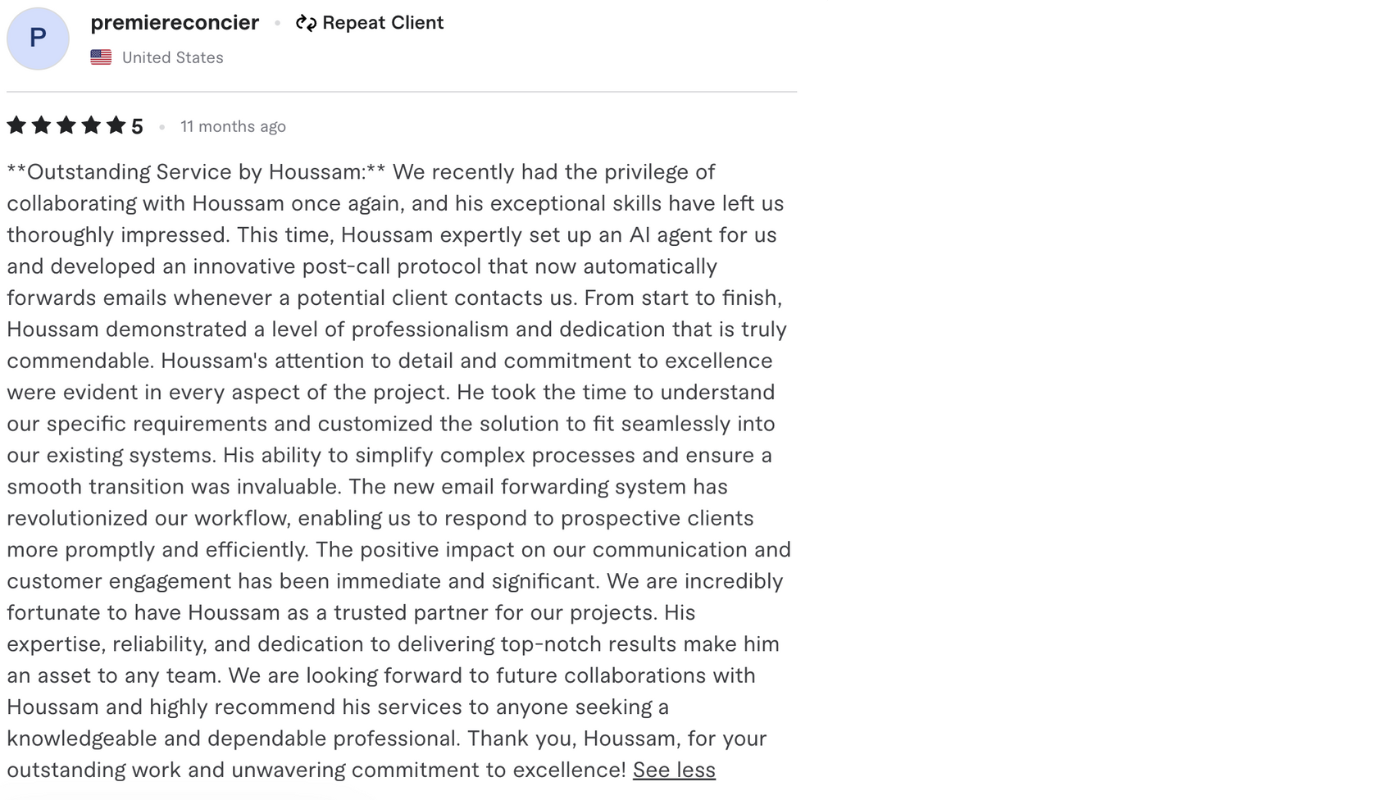 Client Review
